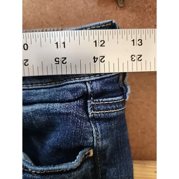 American Eagle Next Level Stretch Distressed Hi-Rise Jegging Womens Size 4 Short - Picture 14 of 16